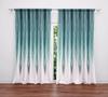 Peacock Rain Window Curtain Panels, Long Panel Curtains for Kitchen, Living Room, Bedroom, Elegant Polyester Decoration