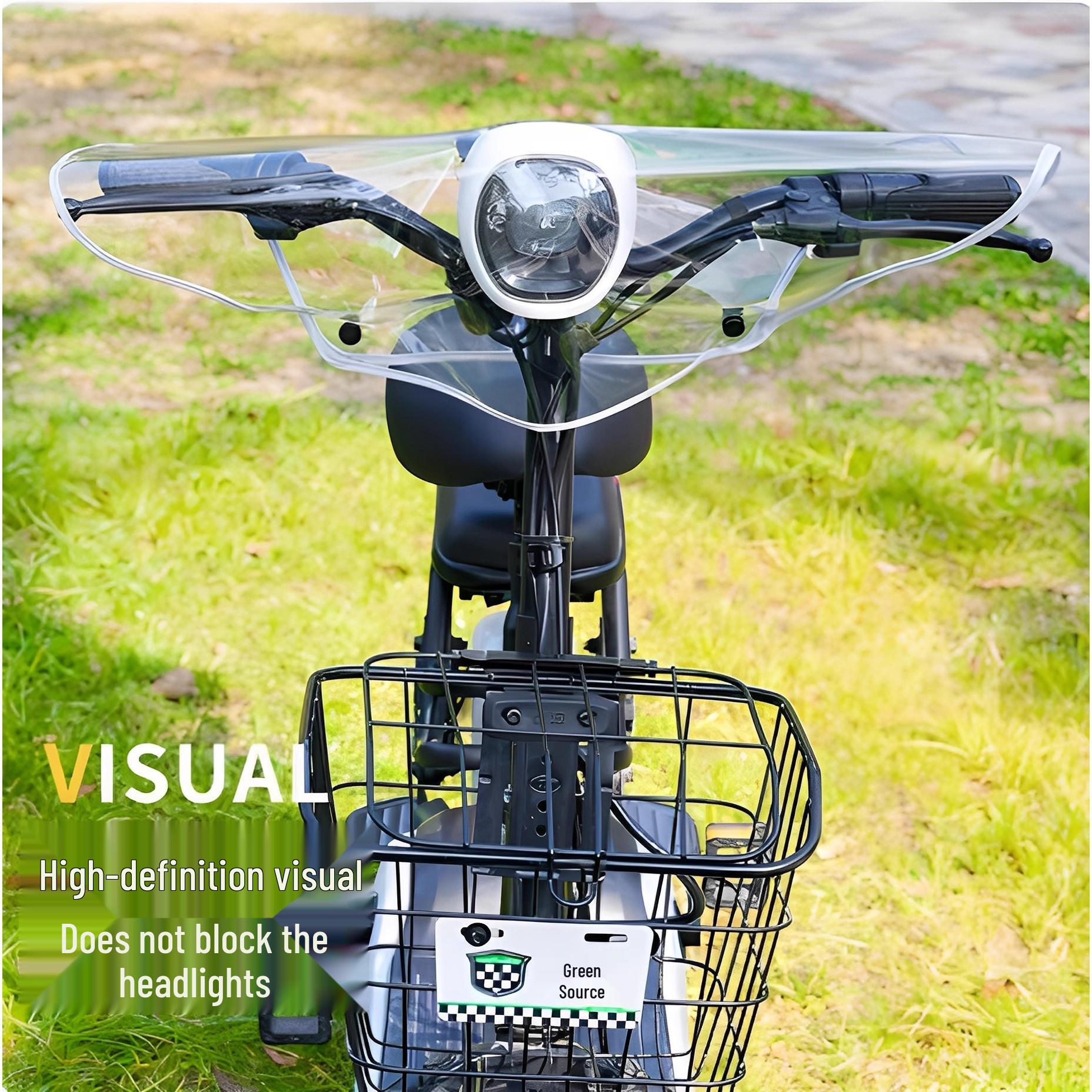 

Universal Waterproof HD Electric Bike Handlebar and Instrument Rain Cover