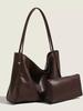 Millard Weiches Leder-Tote - Retro Pendler-Schultertasche für Mutter und Kind, Großes Fassungsvermögen, Vielseitig für 2025.