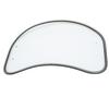 Motorrad Oval Windschild Klar Frontscheibe Spoiler Luftwindabweiser Schutzschild Universelle Passform Transparent