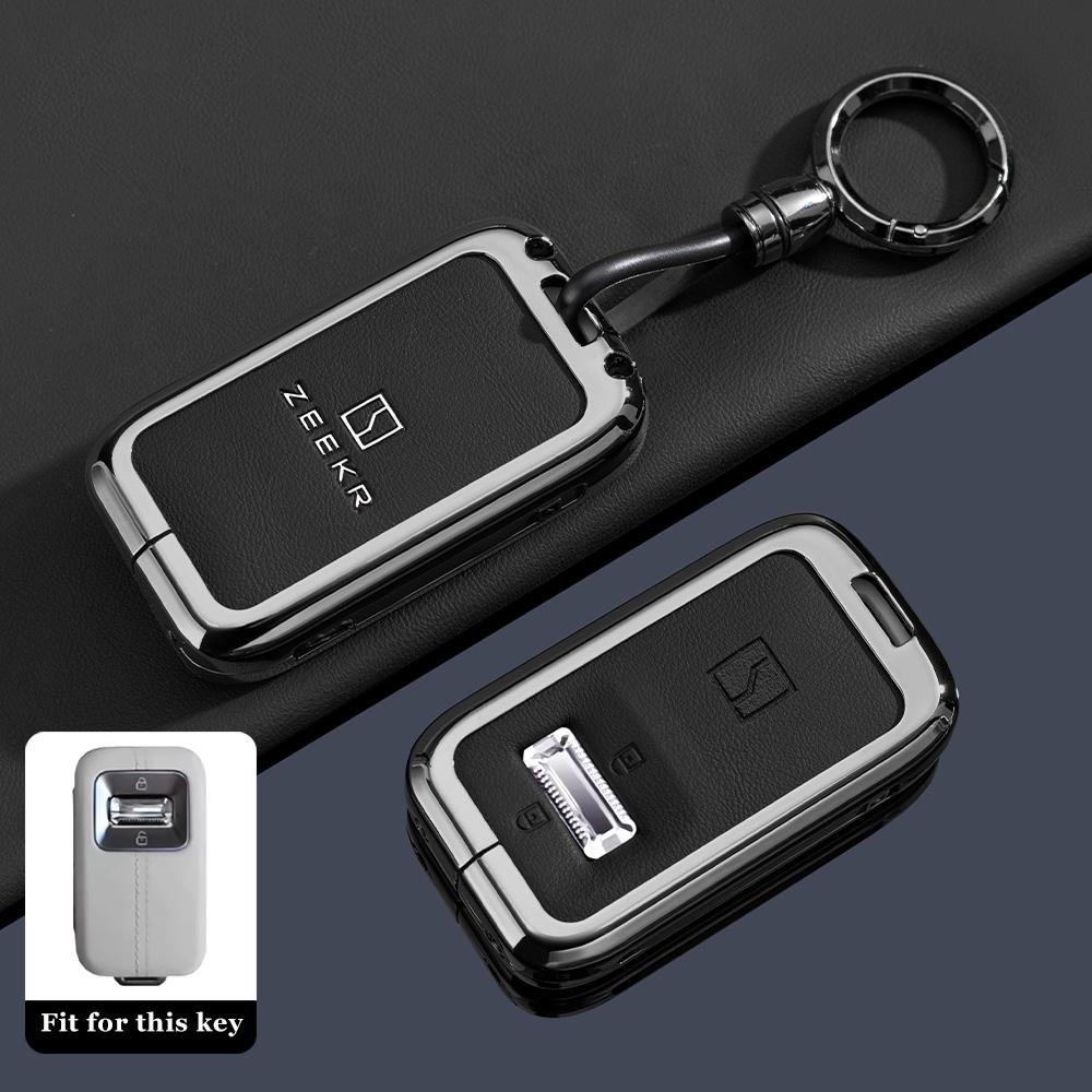 Étui Porte-Clés de Voiture Pour Zeekr 9X Ultra Max Porte-Clés Housse de Protection Télécommande Sac Coque Support Accessoires Fob