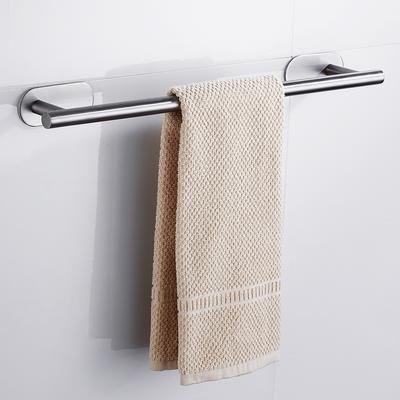 Towel Holder Stainless Steel Self Adhesive Towel Rail No Drilling Kitchen Towel Rack Wall Hanging Bathroom Hardware for Home