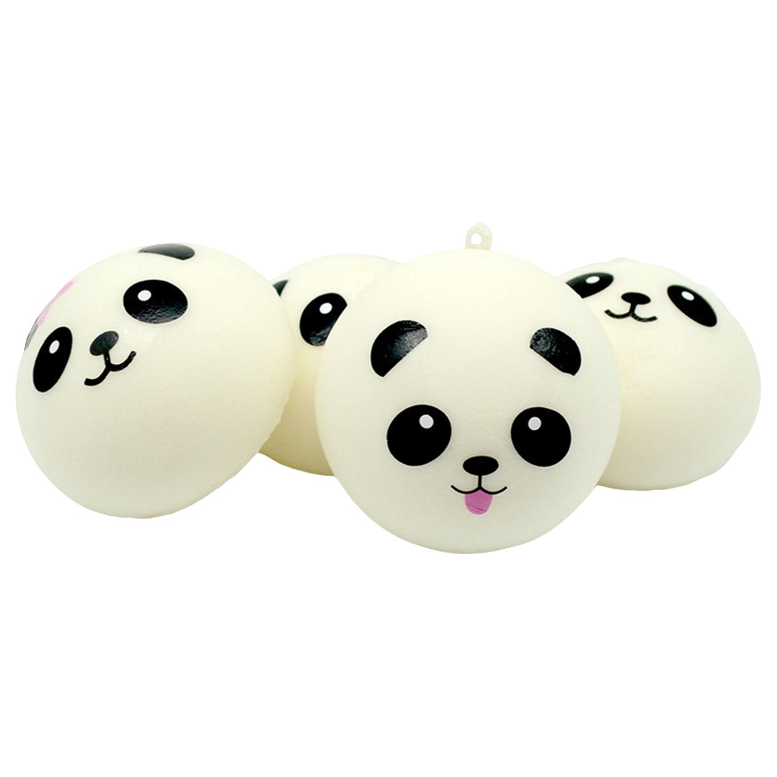 

Slow- Realistic Steamed Bun Face Toy Set (4pcs) With Random Expressions