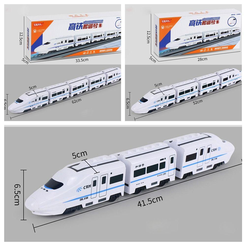 Electronic Components Simulation Harmony Rail-car High-speed Railway Train Toys  Educational Toy
