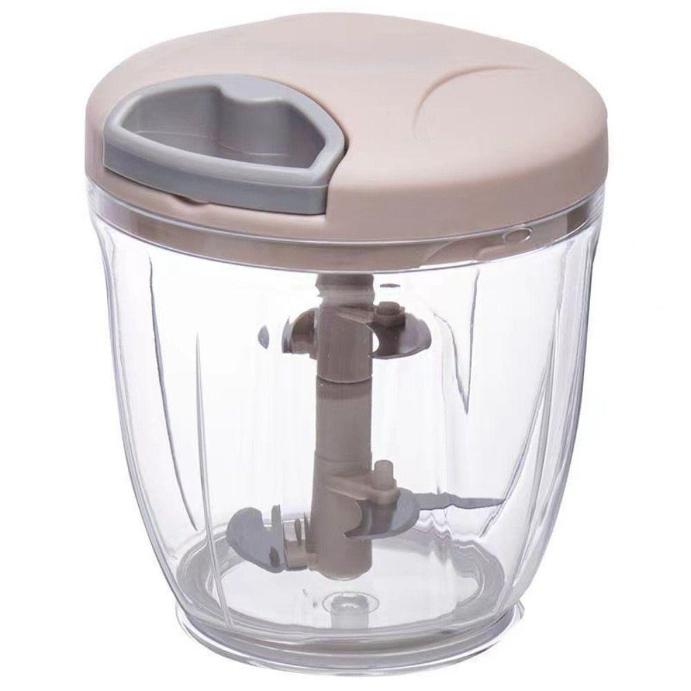 Easy Clean Manual Ginger Grinder Manual Rotate Multifunctional Vegetable Cutter Household Use