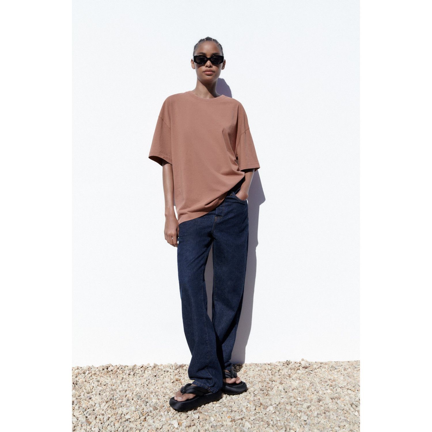 

FADED-EFFECT T-SHIRT