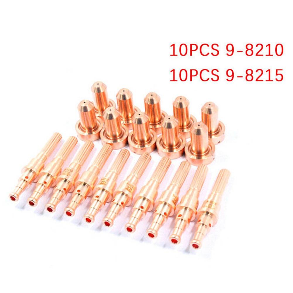 20pcs Plasma Consumable Kit Fit For Thermal Dynamics For SL60/100 PK20 9-8215 9-8210