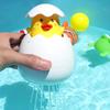 Baby Bath Toy Cute Duck Penguin Egg Water Spray Sprinkler Bathroom Swimming Baby Shower Gift for Toddlers Kids