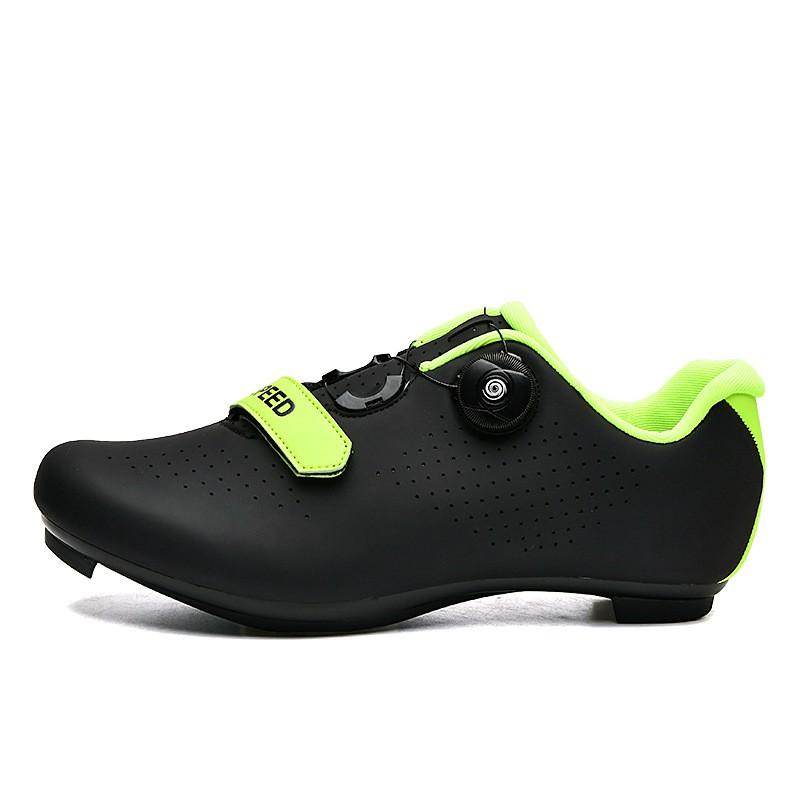 Scarpe da Mountain Bike Unisex con Tacchette a Blocco Calzature da Ciclismo All-Terrain Traspiranti per Percorsi Trail e Strada