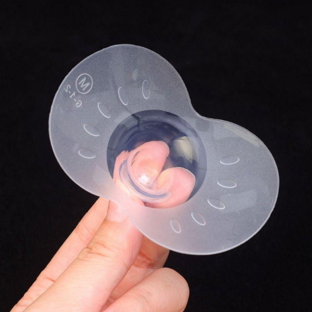2Pcs/Box Anti-bite Teat Protection Shields Ultra-thin Butterfly Shape Nipple Stickers