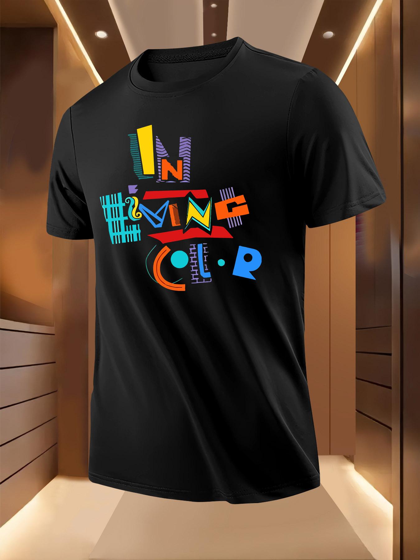 Graphic Tshirt Graphic Tshirt with Colorful IN MY OWN COL... XXXXL