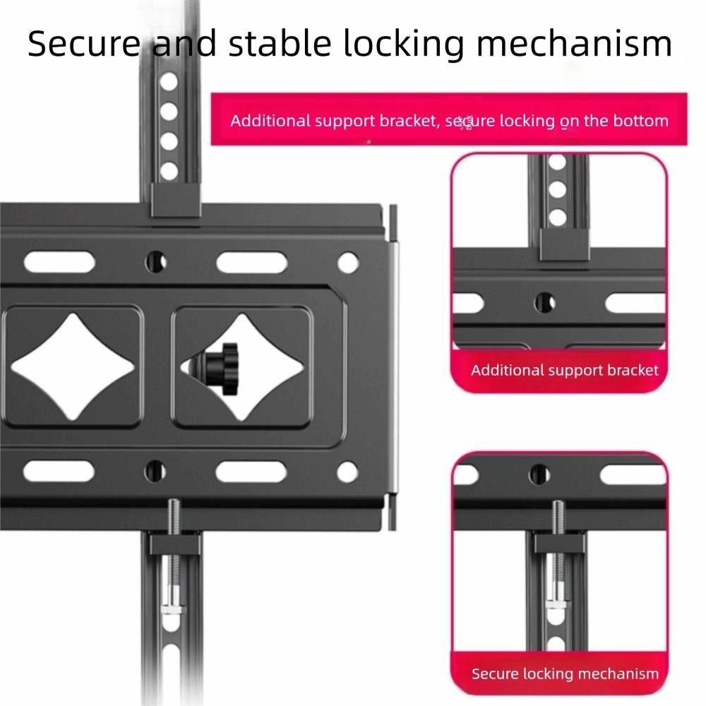 26-75 Inch Wall Mount Bracket Adjustable TV Stand Frame Universal TV Hanger  TV Support