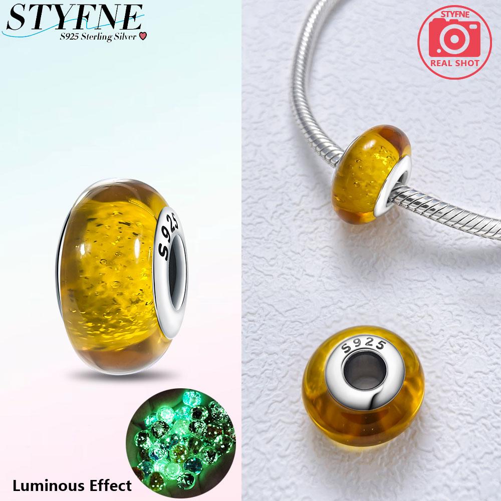 Peculiar Murano Glass Bead Butterfly Colorful Starry Sky Beads Fit Bracelet Women Diy Gift Murano Accessories Jewelry