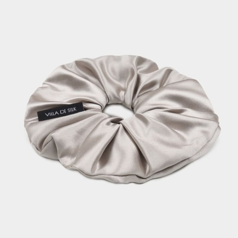 VILLA DE SILK GLAM SILK SCRUNCHIE (2colors)