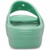 Saboti Femei Women's Classic Platform Slide Sandals Lightweight Comfort Clogs Croslite Verde Green