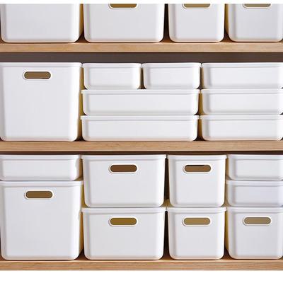 Durable Japanese Storage Box: Drop-Resistant, Food-Grade Plastic for Clothes & Kitchen Organization