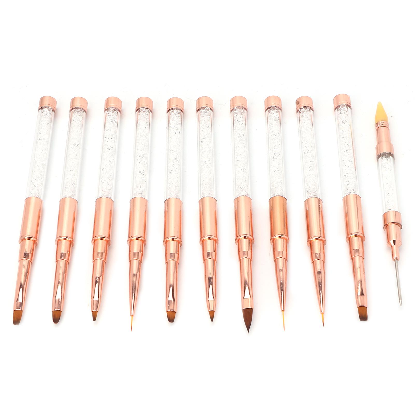 

Набор из 11 шт., кисти для рисования линий и точек для ногтей