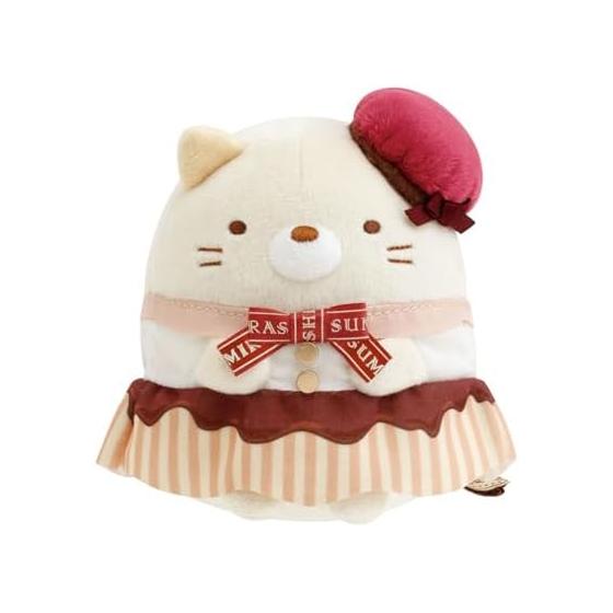 MO97401 Sumikko Gurashi Cafe Sumikko Chocolate Fair Собирайте плюшевые игрушки Кот