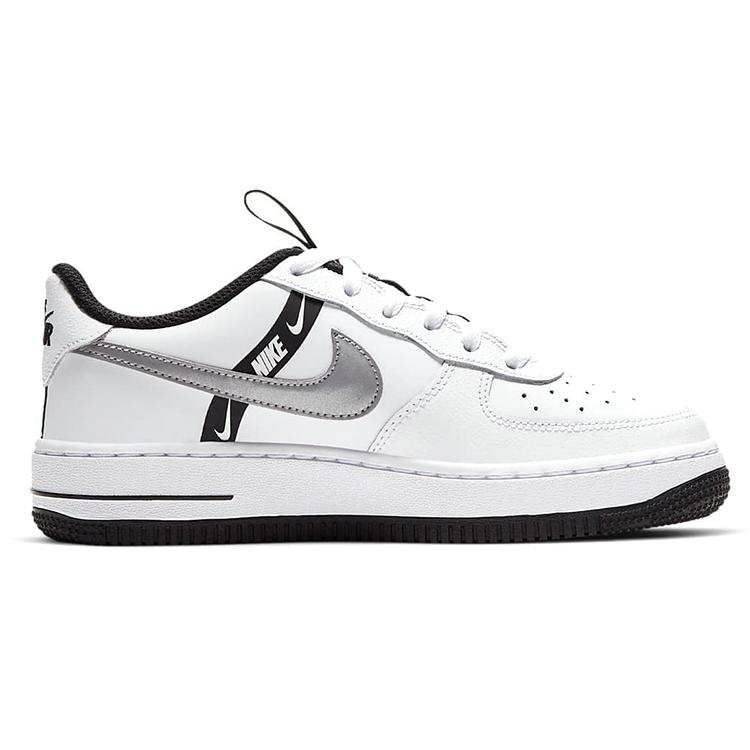 Nové Nike Air Force 1 Low LV8 KSA Bílá Reflexní stříbrná GS CT4683-100