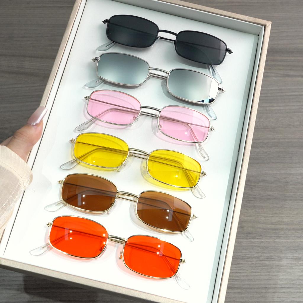 10pcs Square Fashion Glasses, Suitable for Sisters, Gift, Valentine'S Day, Daily Accessories Glasses
