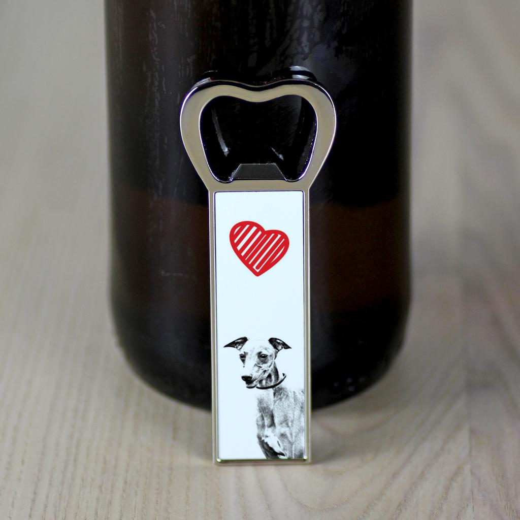 Chart Afrykański, Azawakh - Otwieracz Do Butelek Z Psem, Personalizowany Otwieracz Na Lodówkę, Wyjątkowy Upominek Dla Mężczyzny Marki Art-Dog