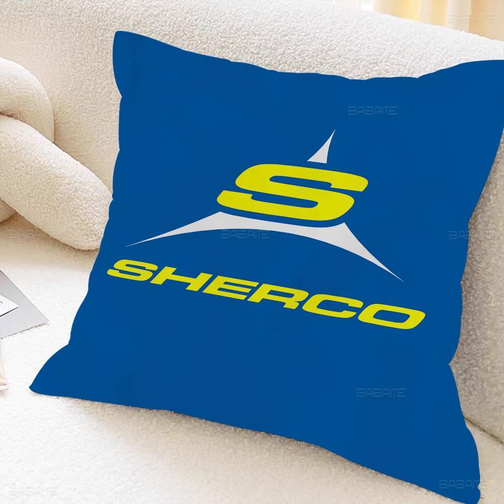 S-Sherco Logo Personalized Picture Text Home Decorative Pillows Household Gifts 45X45Cm