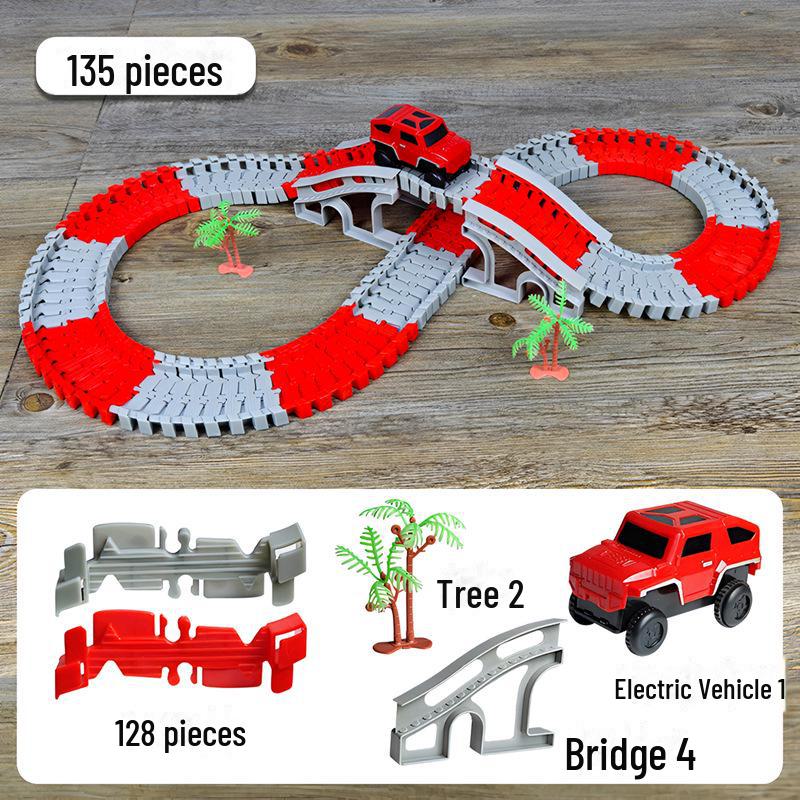 

Універсальний електричний іграшковий автомобіль для дітей: Навчальний та пригодницький залізничний вагон E-commerce Box