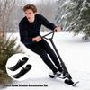 2PCS Kids Skate Sled Scooter Snowboard Premium PP Smooth Edge Ski Attachment Outdoor Board Children Sleigh Bike Snowboarding