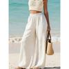 2026 New Summer Fashion Thin Casual Pants Loose Slimming Women's Solid Color Long Pants