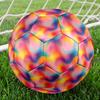 1pc Colorful Dots Abstract Outdoor Sports Football, Size 5, Comfortable And Durable Feel, Ideal Gift for Christmas/Birthday Yy26060493