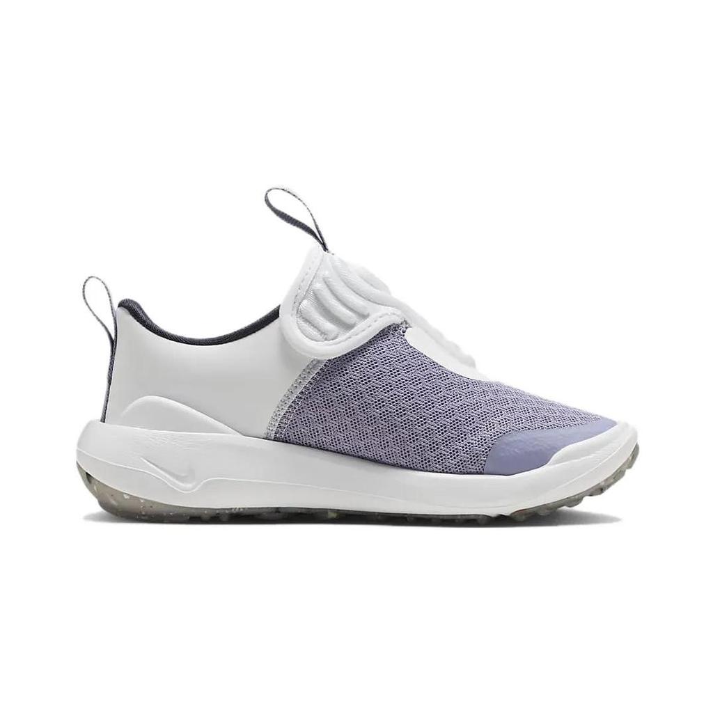 Nike E Series 1.0 PreSchool Slip Resistant Anti Kick Low top Kids' Running Shoes White Purple Kids' (Unisex) Kids' Casual Shoes DV4251 500