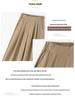 Urban Tencel Acetate Wool Elastic-Waist Wide-Leg Pants - Lazy Style