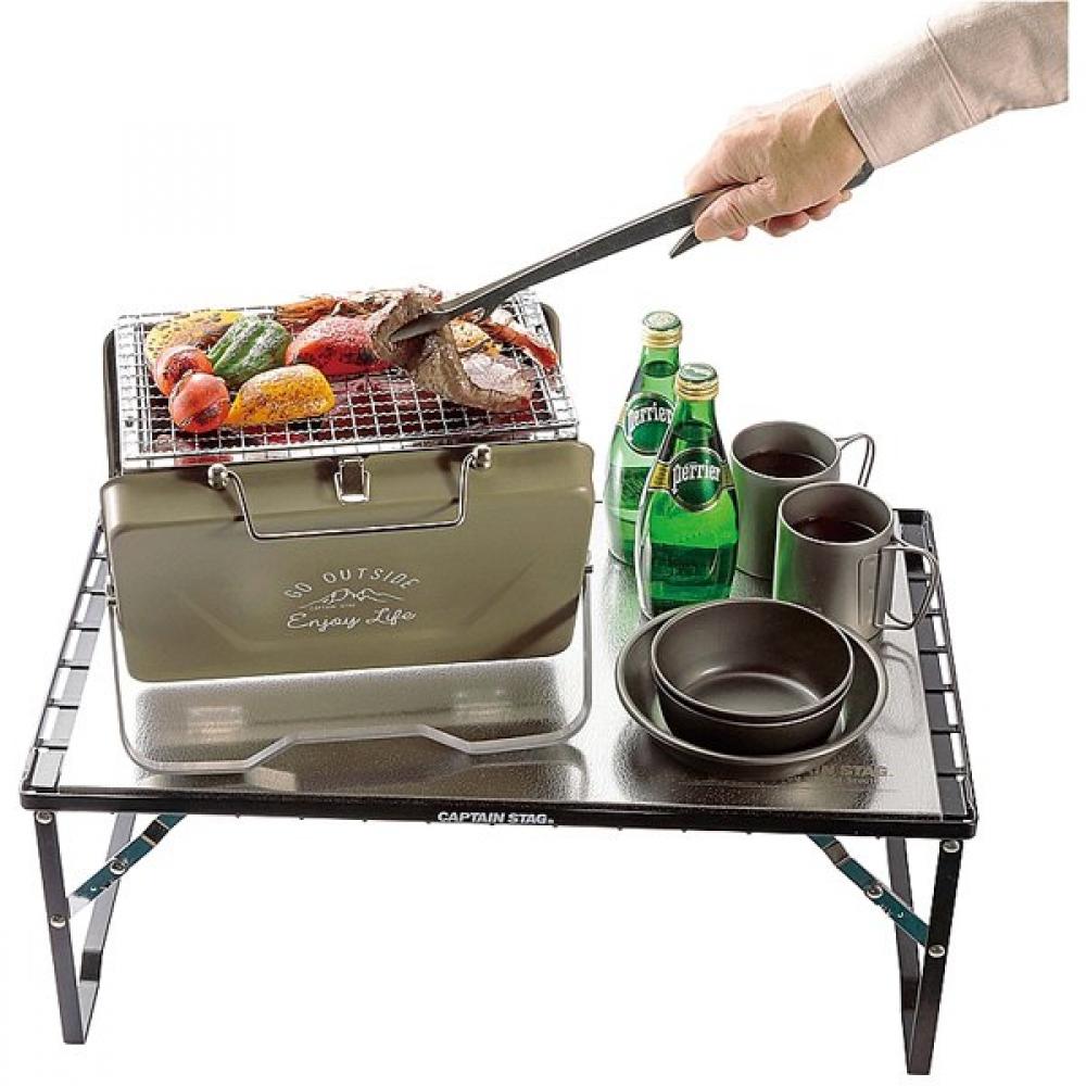 Captain Stag Grillzange 30cm Haken zum Auswechseln Edelstahl Ug 3319