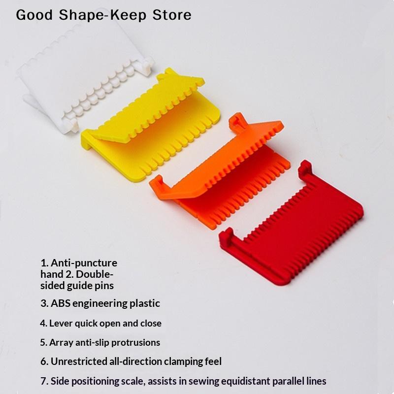 1.5/2/3/4Mm Spacing Precision Sewing Tool For Sewing Guide Template Kit For Consistent Stitches Fabric Embroidery & Leathercraft