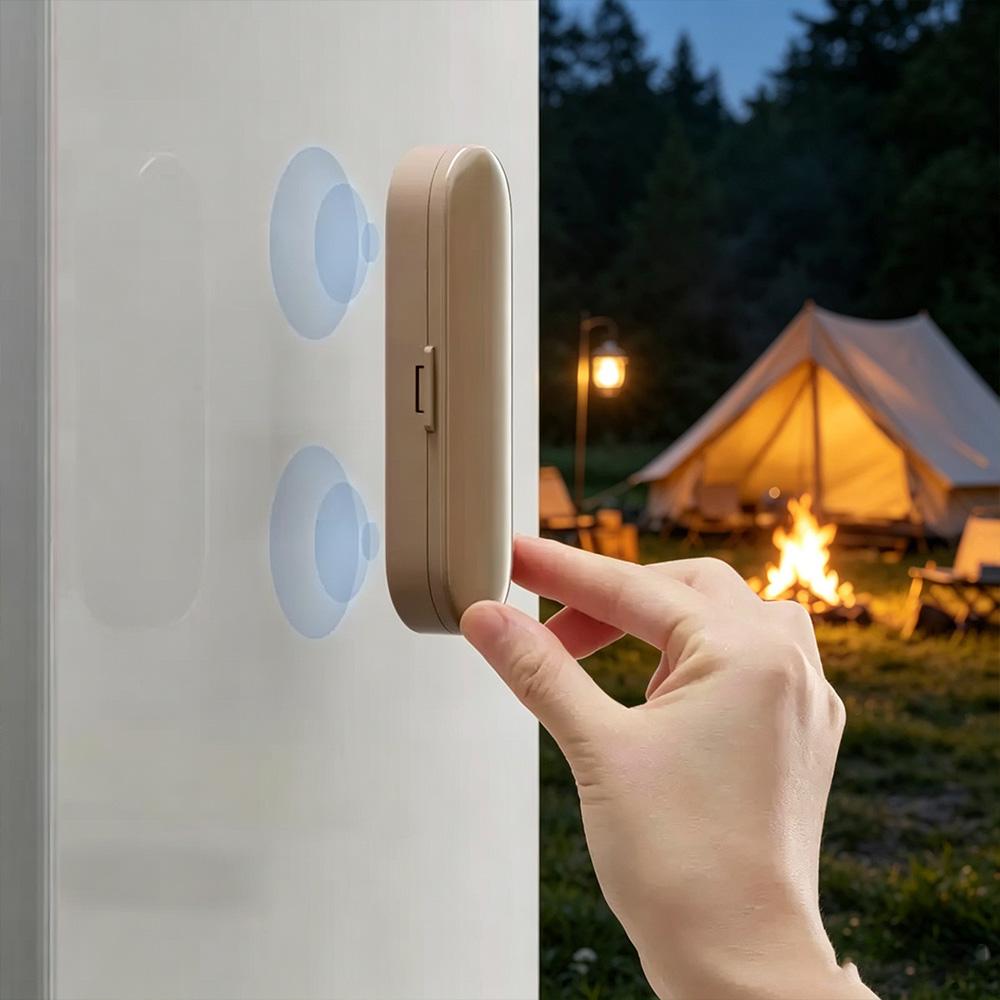 Portable Mini Lightproof Sealed Medicine Box, Waterproof Pill Storage Case for Outdoor Camping & Daily Use