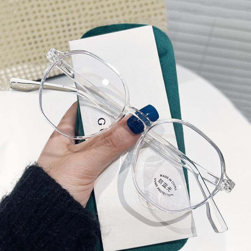 

Oversized Square Polygon Reading Glasses Womn Men Fashion Ultralight TR90 Anti Blue Light Presbyopic Eyeglasses Computer Goggles 0