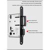 Square Pocket Door Lock Left and Right Sliding Door Lock Invisible Door Handle Bedroom Sliding Door Hook Lock Embedded Safety