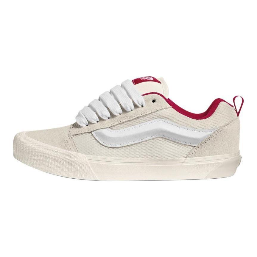 Vans Knu Skool Slip Resistant Low top Skateboard Shoes Unisex Beige Sneakers VN000D22YF9