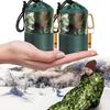 Outdoor Pe Aluminum Foil Emergency Sleeping Bag Simple Cold Proof Disaster Relief Emergency Warm Bag Raincoat Tent Storage
