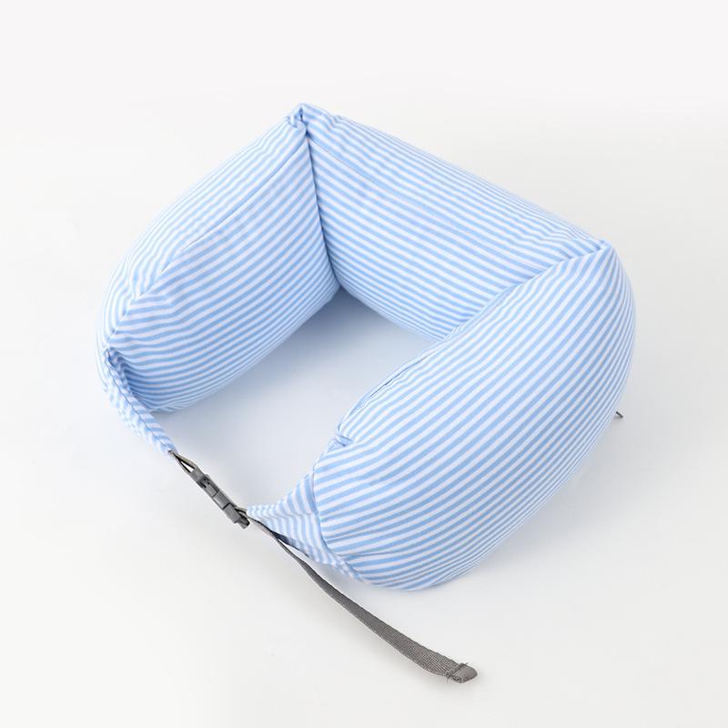 Multifunctional travel pillow U-shaped neck pillow Car plane pillow Unprinted U-shaped pillow