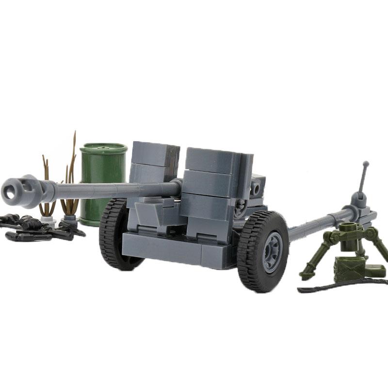 MOC Military Building Block Set Weapons War Army Accessories Soviet Army Characters Cannon Carts Launchers Tents Block Bricks Gift Presents Toy