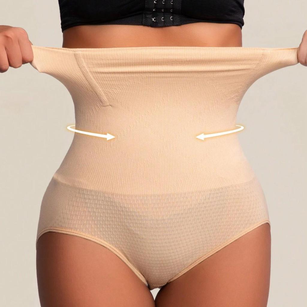 High-Waisted Tummy Control Seamless Body Shaping Underwear for Women