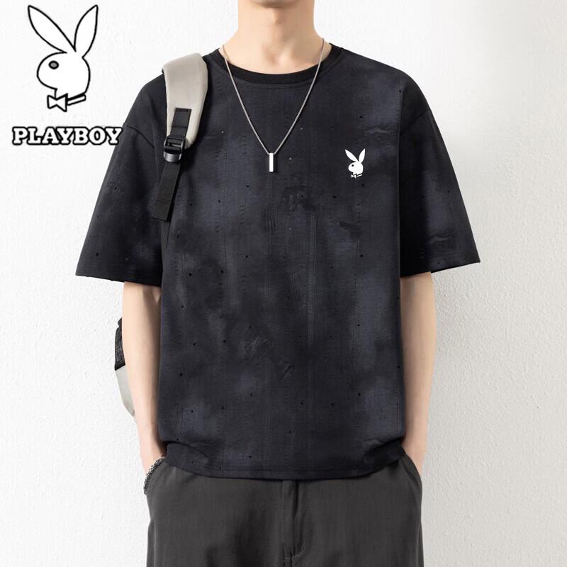 PLAYBOY Men s Short Sleeve T-Shirt M