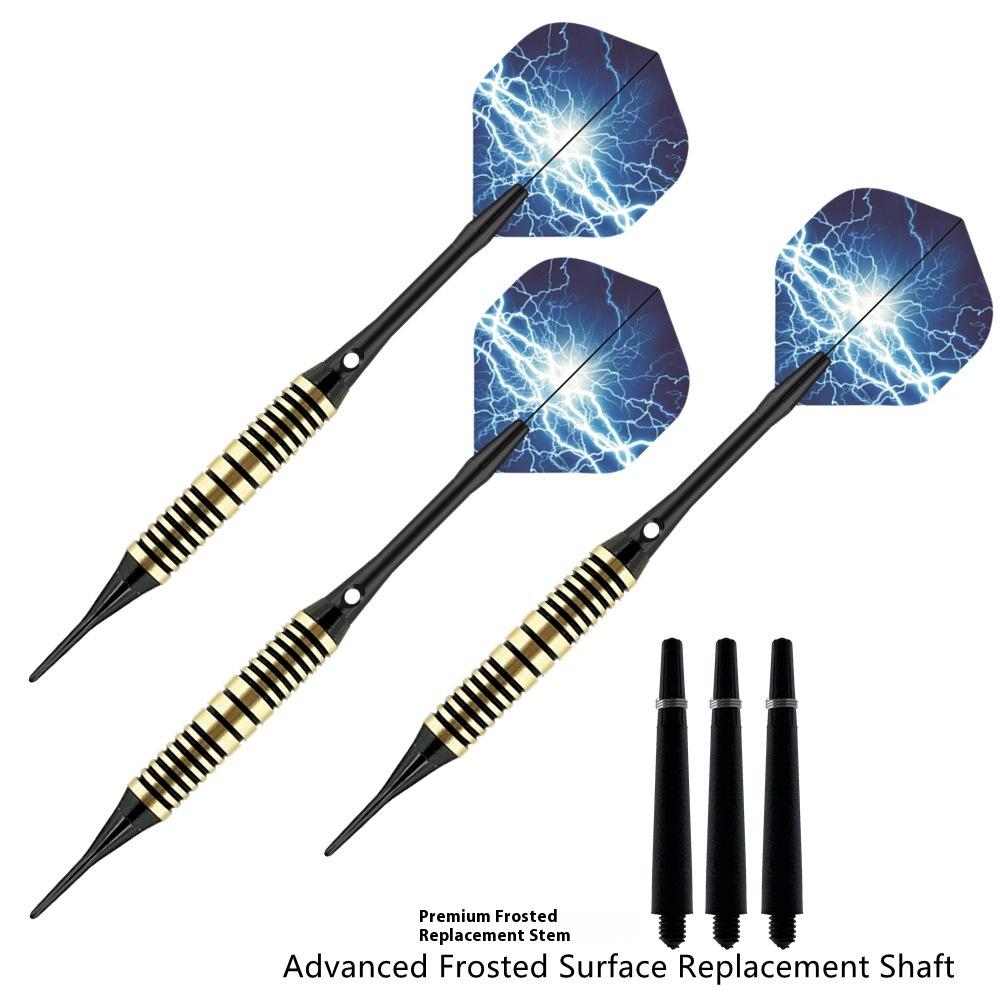 Soft Tip Darts Set Aluminum Shaft Professional Darts Plastic Tip Sets 2BA Replacement Tips