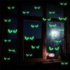 Luminous Stickers Glow in Dark Evil Peeping Eyes Stickers for Halloween Wall