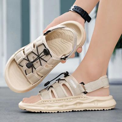 Outdoor Shoes for Men Driving Trend 2025 Eva Open Toe Non-slip Comfortable Original Barefoot Wholesale Styles Adult Man Sandals