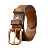Men'S Whole First-Layer Cowhide Belt Casual Versatile Pin Buckle Leather Belt Business Middle-Aged And Young Men'S Belt