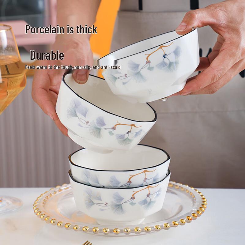 Ru Han Ginkgo Blossom 15-Piece Dinnerware Set