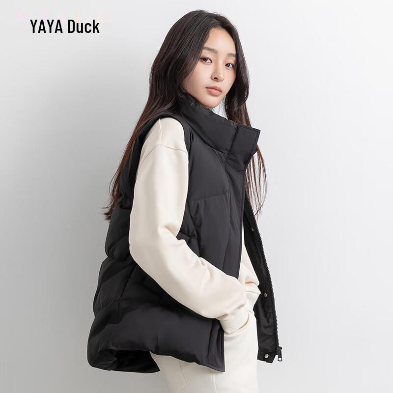 

YAYA Women s Stand Collar Winter Down Vest S