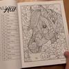 Libro da Colorare Adulti Resistente Colora per Numero per 75 Bellissimi Disegni Terapia dell'Ansia Rilassamento Sollievo dallo Stress Dimensioni Piccole